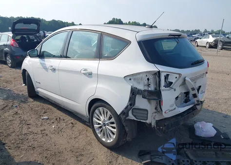 2017 Ford C-Max Hybrid Se из США, поврежденный, VIN 1FADP5AU5HL103362